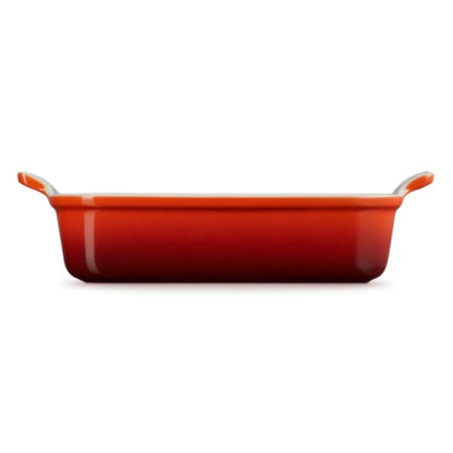 Bakeware LE CREUSET Rectangular Heritage Stoneware 26x19cm / 2.4L orange