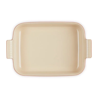 Bakeware LE CREUSET Rectangular Heritage Stoneware 32x24cm / 4L orange