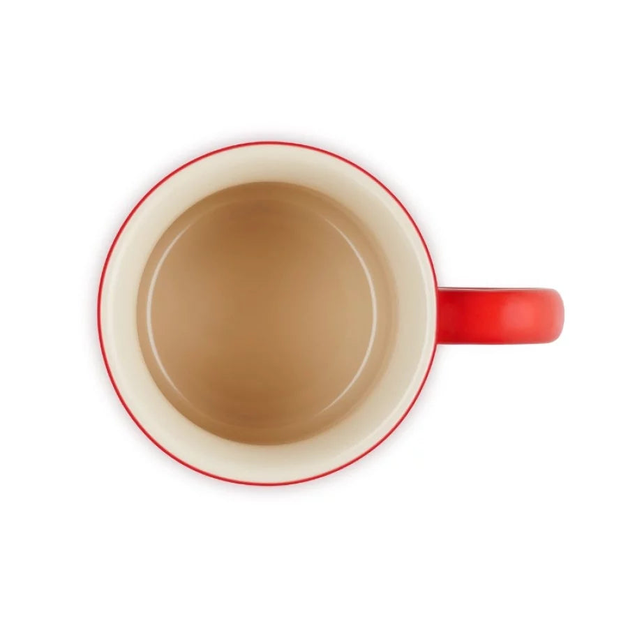 Mug LE CREUSET Seattle stoneware mug 400ml red