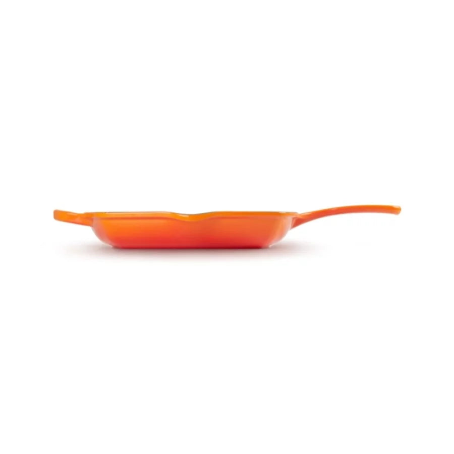 Grillpan LE CREUSET Cast iron grill pan square 26x26cm orange