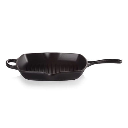 Grillpan LE CREUSET Cast iron grill pan square 26x26cm mat black