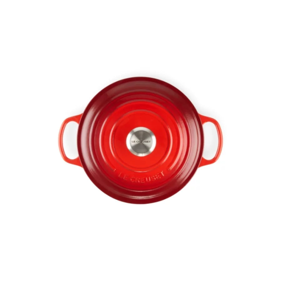 Pot LE CREUSET Cast iron pot round Ø24cm / 4.2L red