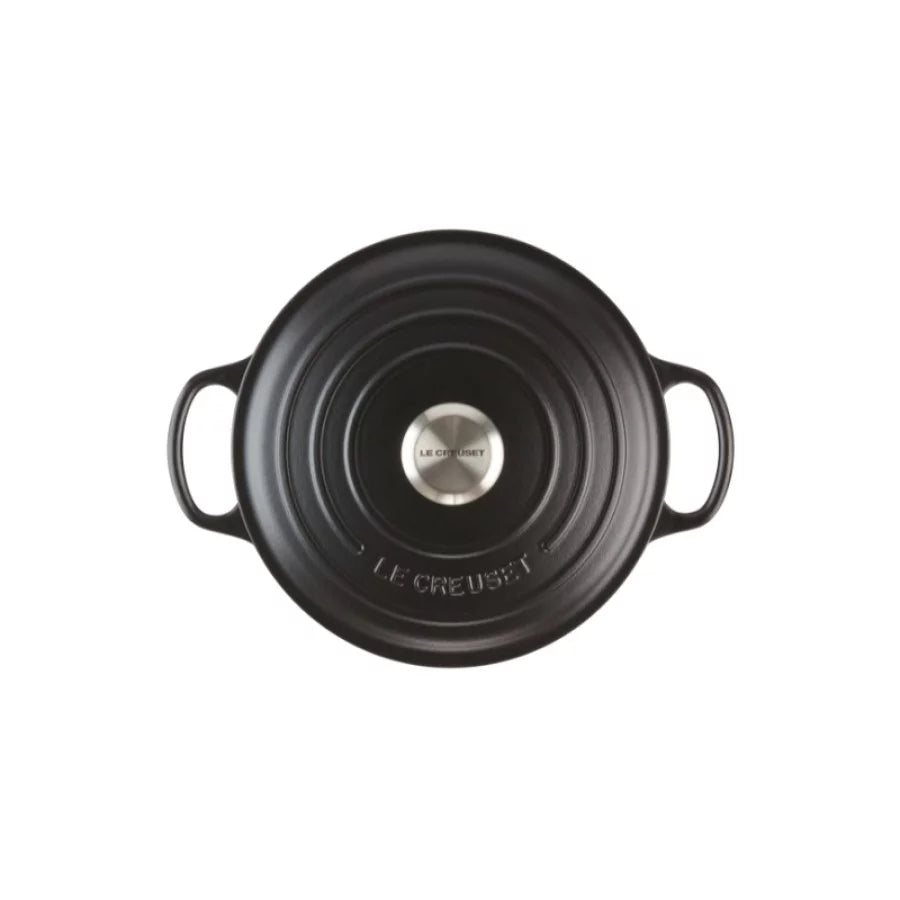 Kettle LE CREUSET Cast iron kettle round Ø24cm / 4.2L mat black