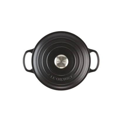 Kettle LE CREUSET Cast iron kettle round Ø24cm / 4.2L mat black