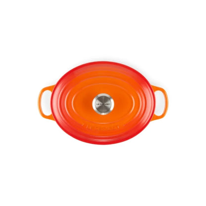 Pot LE CREUSET Cast iron pot oval 31cm / 6.3L orange