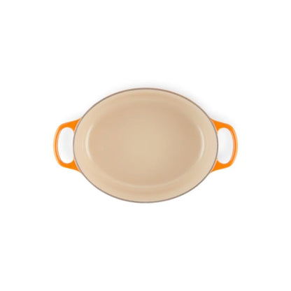 Кастрюля LE CREUSET Чугунная кастрюля овальная 31см/6,3л оранжевый