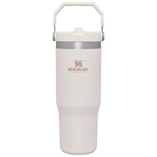 Termokrūze ar salmiņu STANLEY The IceFlow Flip Straw Tumbler 0,89L gaiši rozā