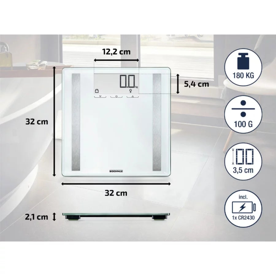 Body scales SOEHNLE Shape Sense Control 200