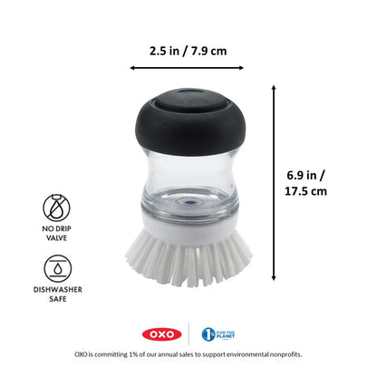 Дозатор жидкости для мытья посуды OXO Soap Dispensing Palm Brush 36481