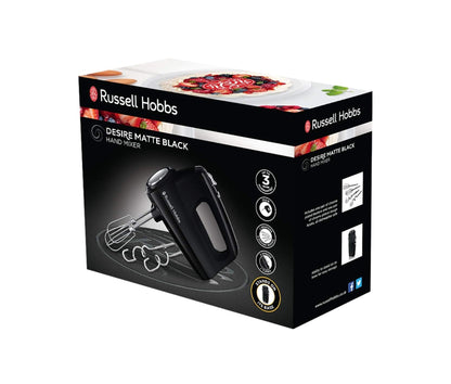 Hand mixer RUSSELL HOBBS 24672-56 Matte Black