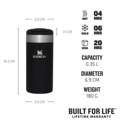 Thermal mug STANLEY The AeroLight TransitMug 0.35L black