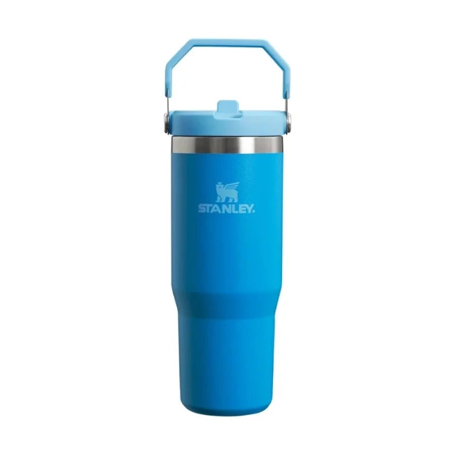 Termokrūze ar salmiņu STANLEY The IceFlowFlip Straw Tumbler 0,89L zila