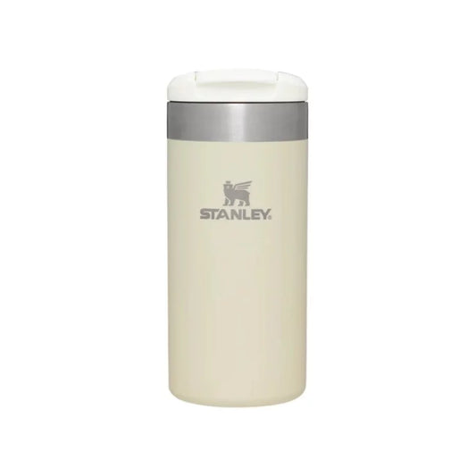 Thermal mug STANLEY The AeroLight TransitMug 0.35L in cream color