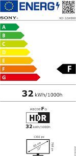 Televizors LED SONY KD-32W800