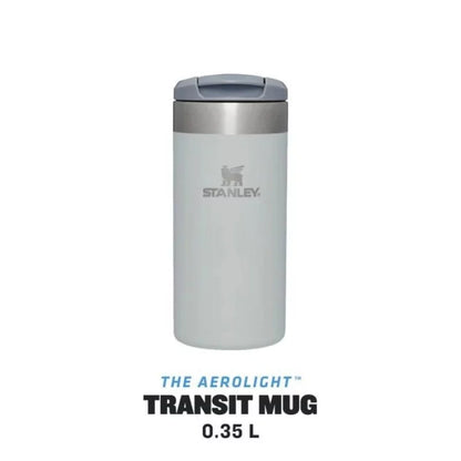 Термокружка STANLEY The AeroLight TransitMug 0,35л светло-серая