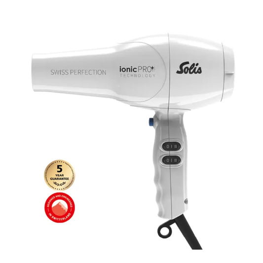 Hair dryer SOLIS 440 Swiss Perf 360° ionic PRO White