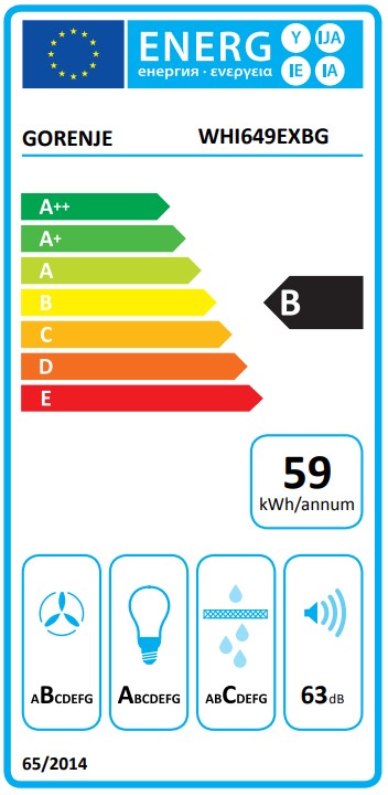 Вытяжка GORENJE WHI649EXBG 