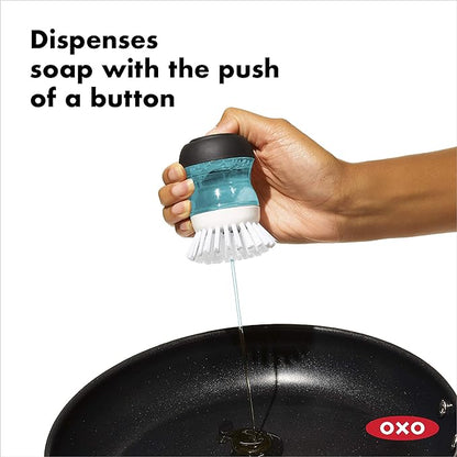 Dishwashing liquid dispenser OXO Soap Dispensing Palm Brush 36481