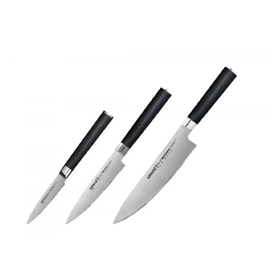 Nažu komplekts SAMURA MO-V Set of 3 kitchen  knives SM-0230