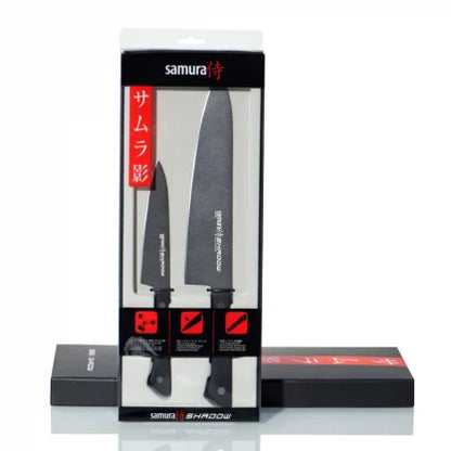 Nažu komplekts SAMURA SHADOW Set of 2 kitchen knives SH-0210