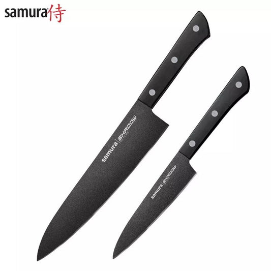 Nažu komplekts SAMURA SHADOW Set of 2 kitchen knives SH-0210