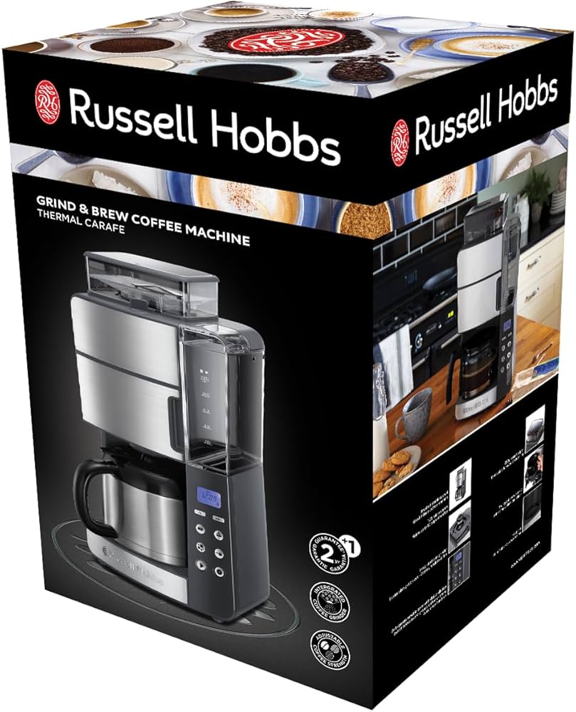 Kafijas aparāts RUSSELL HOBBS 25620-56 Grind & Brew Thermal Carafe 25620-56