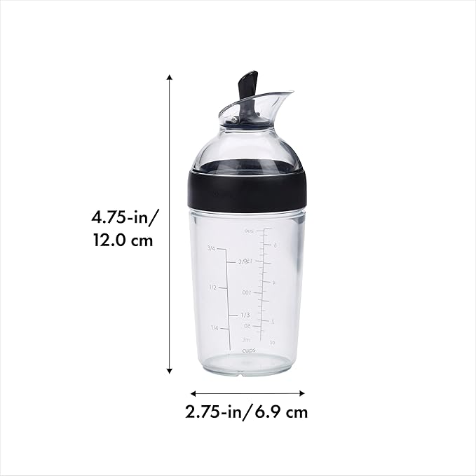 Дегидратор для салата OXO Little Salad Dressing Shaker — 236 мл — черный 1268980