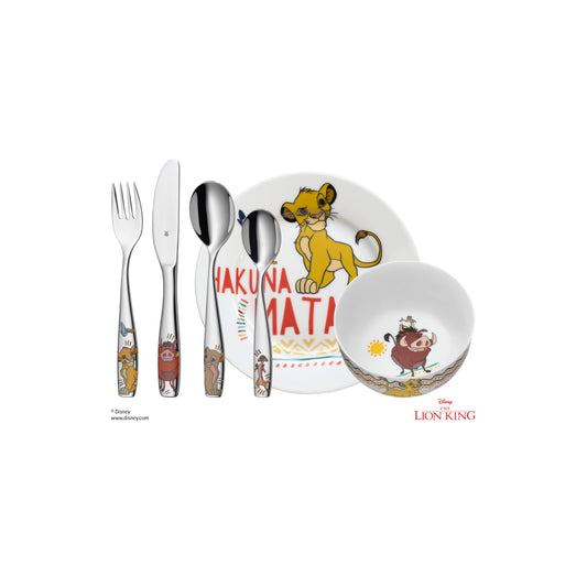 Children's tableware set WMF Lion King 6-piece