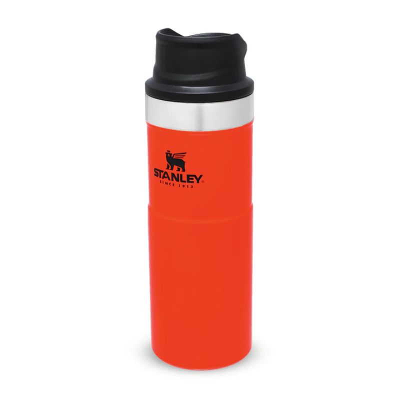 Thermal mug STANLEY The Trigger-Action 0.47L bright orange