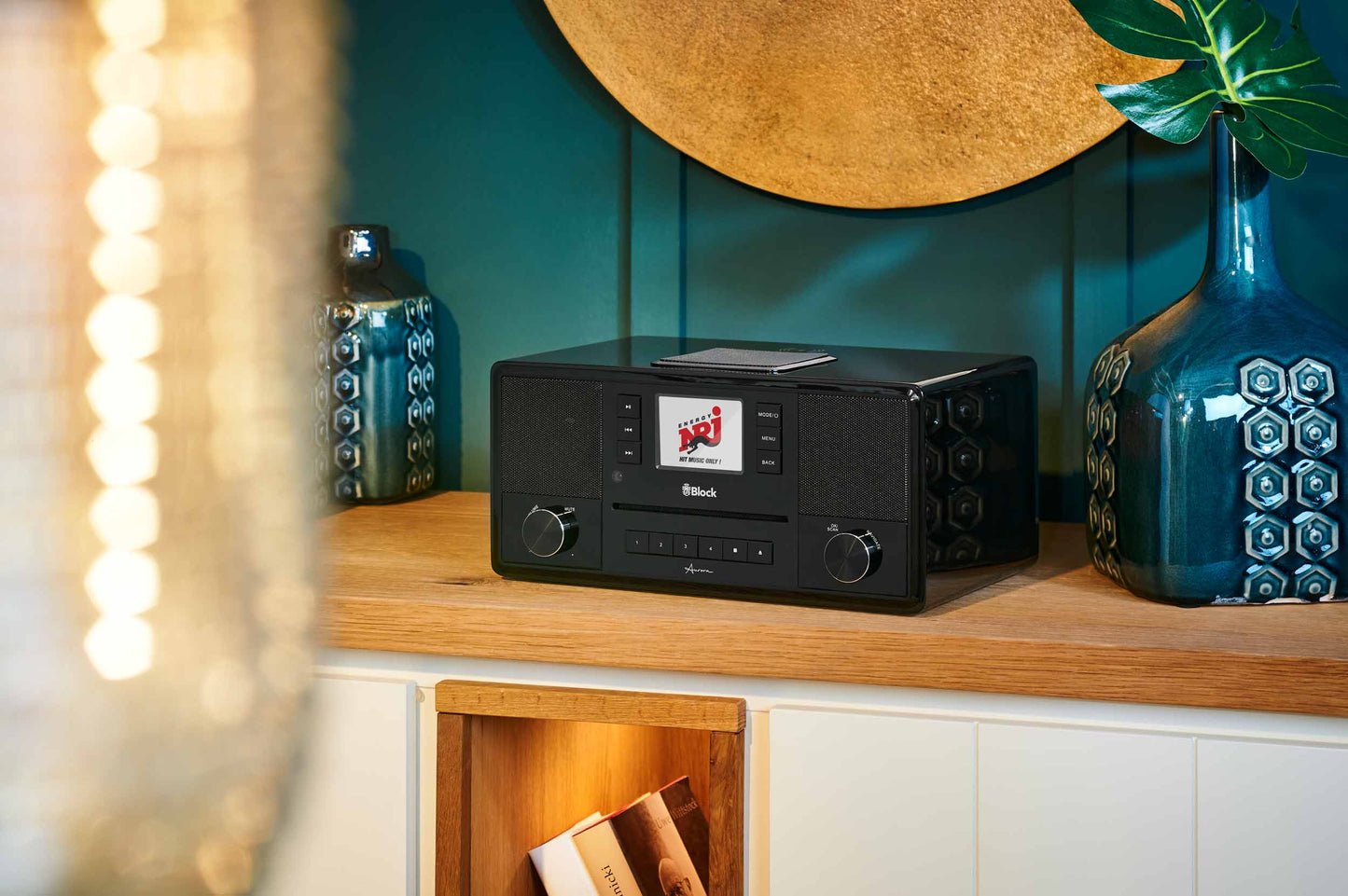 Radiouztvērējs BLOCK Aurora Smart radio black