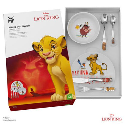 Bērnu galda piederumu komplekts WMF Lion King 6-piece