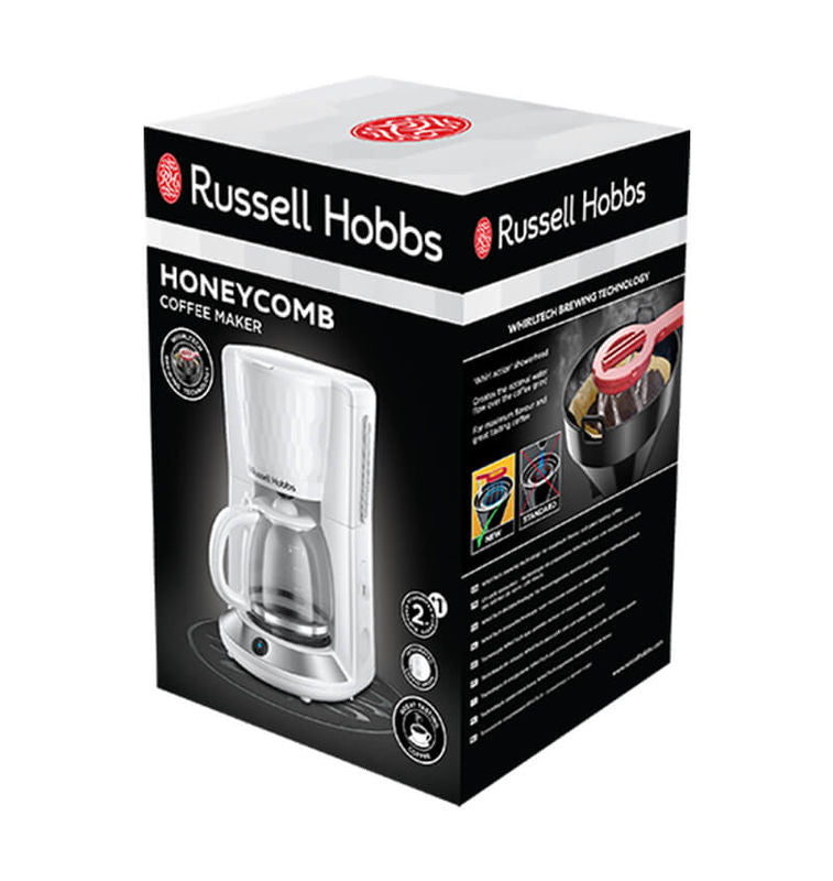 Kafijas aparāts RUSSELL HOBBS 27010-56 Honeycomb White 27010-56