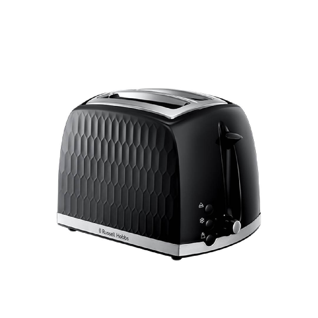 Tosteris RUSSELL HOBBS 26061-56 Honeycomb 2 Slice Black 26061-56