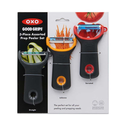 Peeler OXO 3-Piece Assorted Prep Peeler Set 11244100