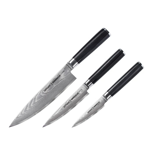 Nažu komplekts SAMURA DAMASCUS Set of 3 kitchen knives SD-0230