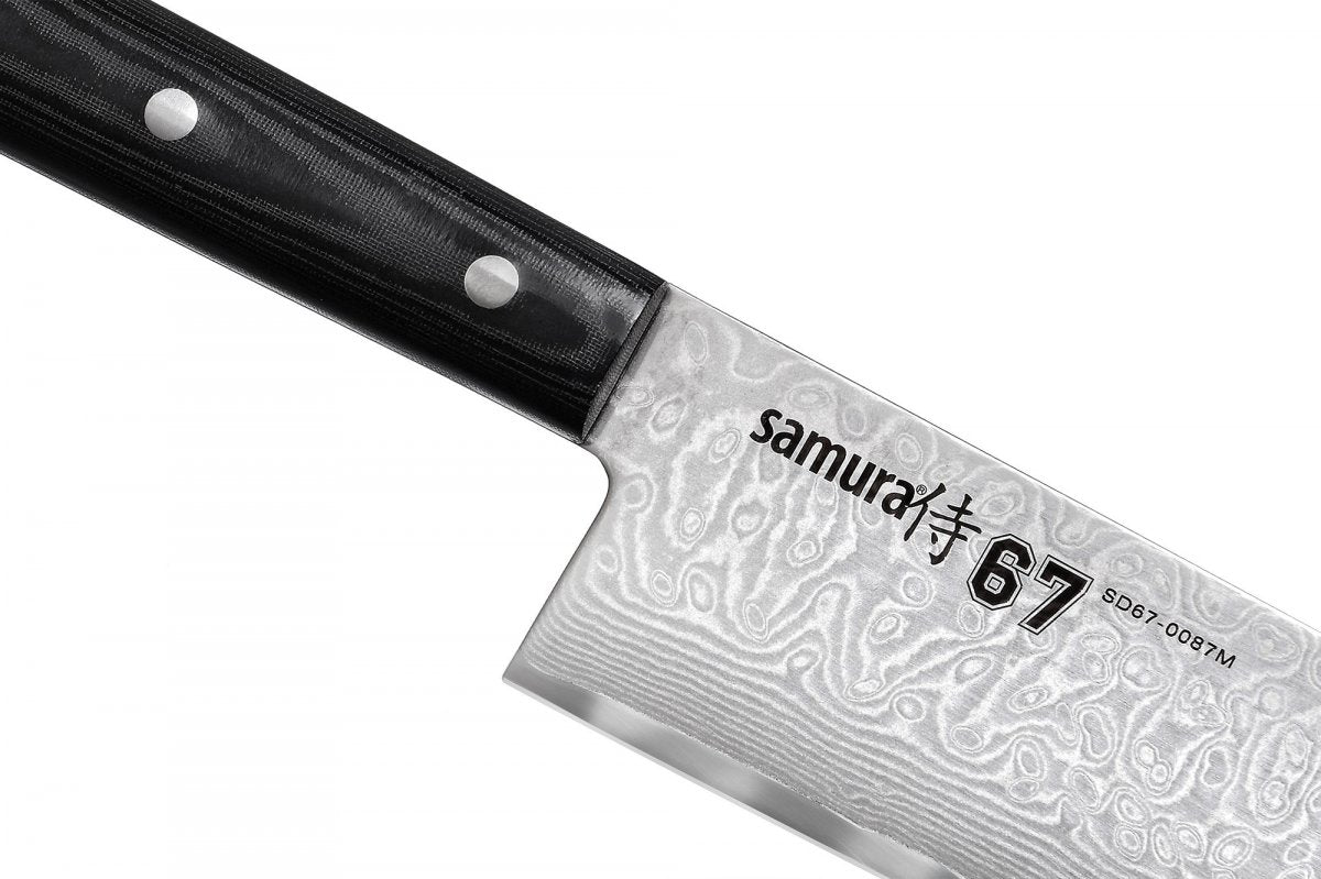 Chef's knife SAMURA DAMASCUS 67 9.4"/240 mm, 67 layers.