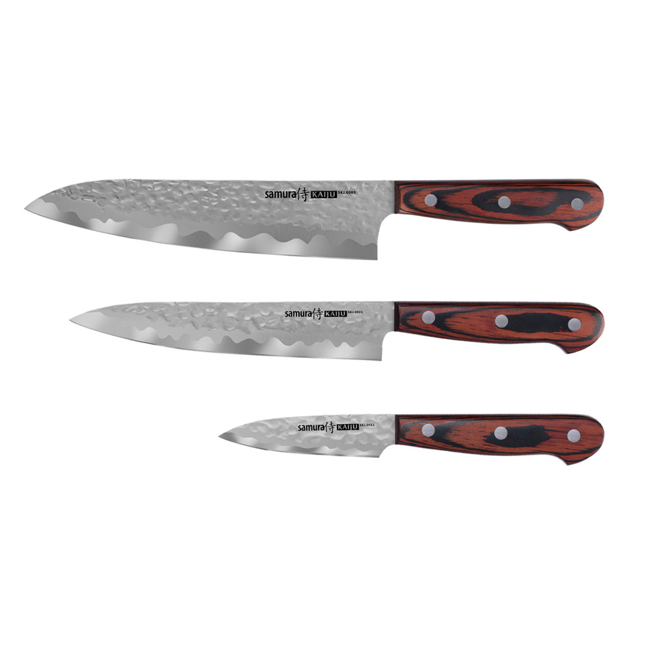 Nažu komplekts SAMURA KAIJU Set of 3 kitchen  knives SKJ-0220B