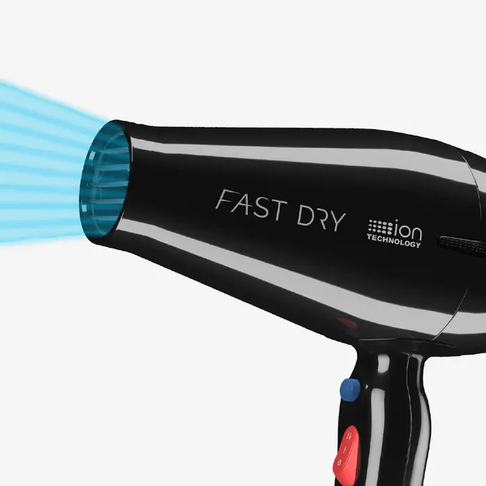 Hair dryer SOLIS 381 Fast Dry 360° ionic Black 