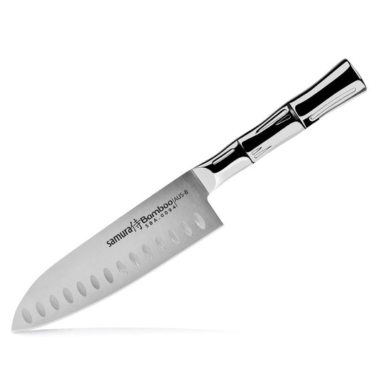 Кухонный нож SAMURA BAMBOO Santoku 6.3"/160 мм