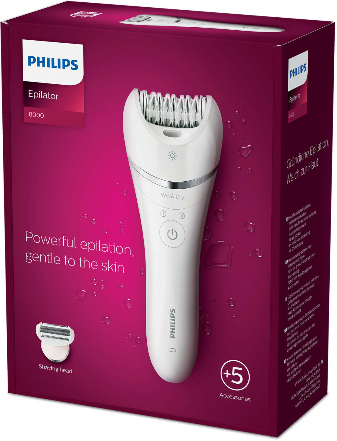 Epilator PHILIPS BRE710/00 