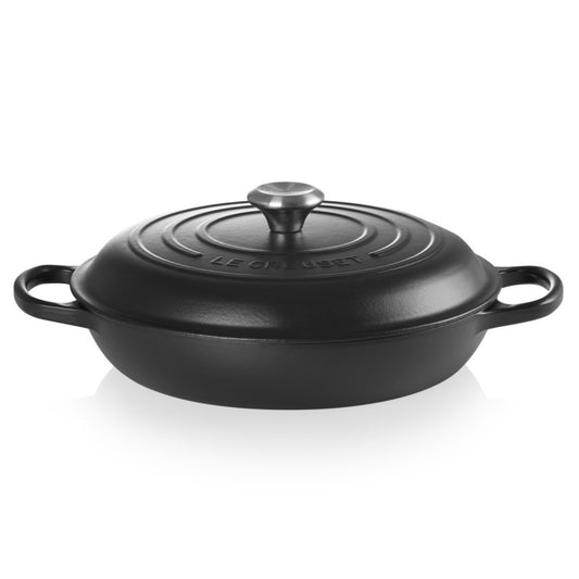 Pot LE CREUSET Cast iron pot round Ø26cm / 5.3L mat black