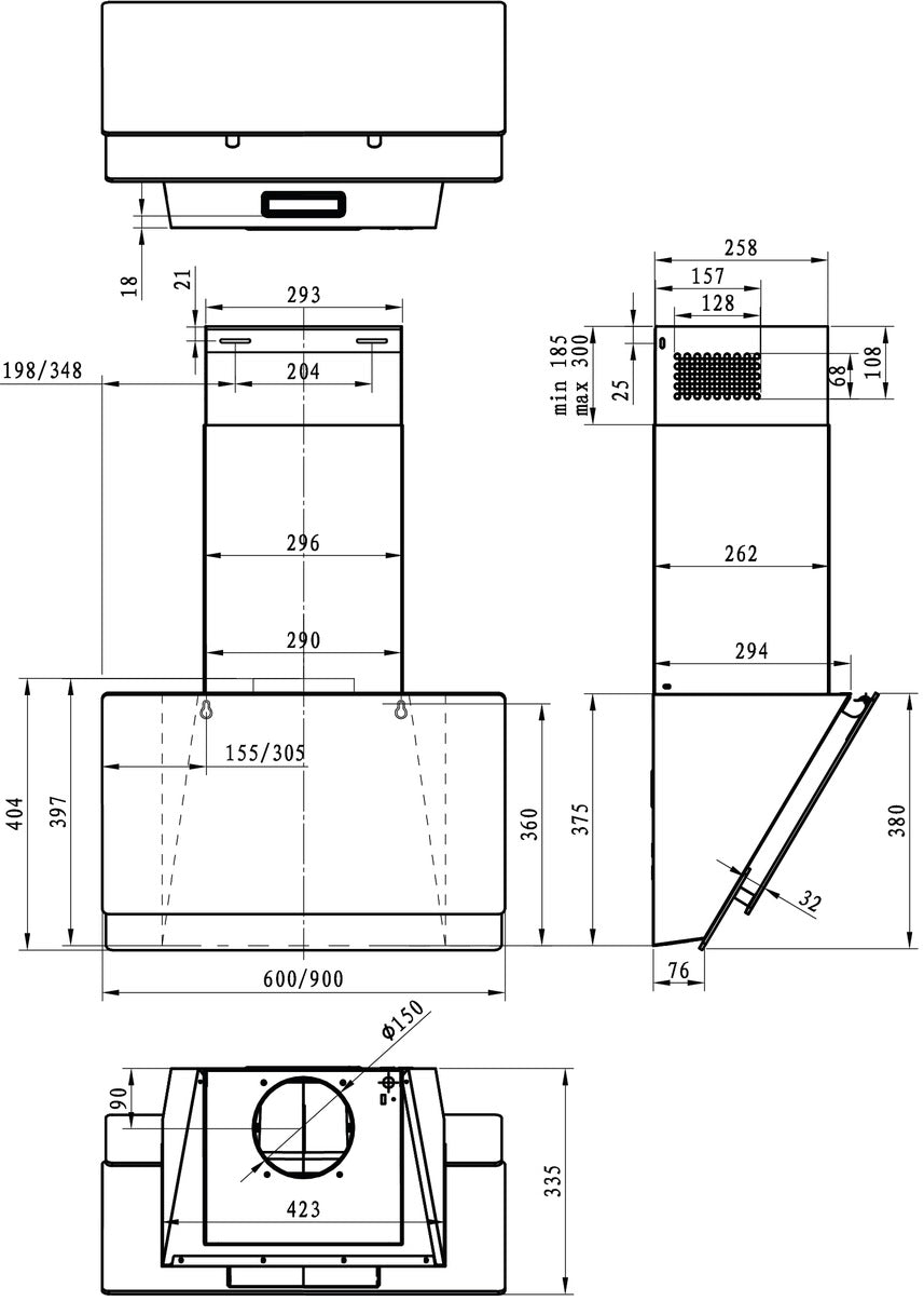 Tvaiku nosūcējs GORENJE WHI649EXGW