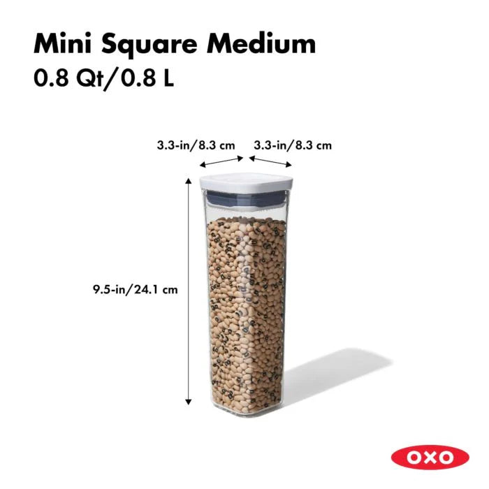 Контейнер для хранения продуктов OXO POP Square Medium - 0,8 л 11234100