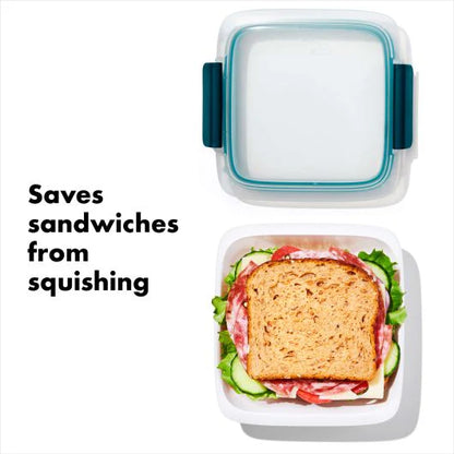 Food storage container OXO Prep &amp; Go Lunch / Sandwich Container - 1L 11301600