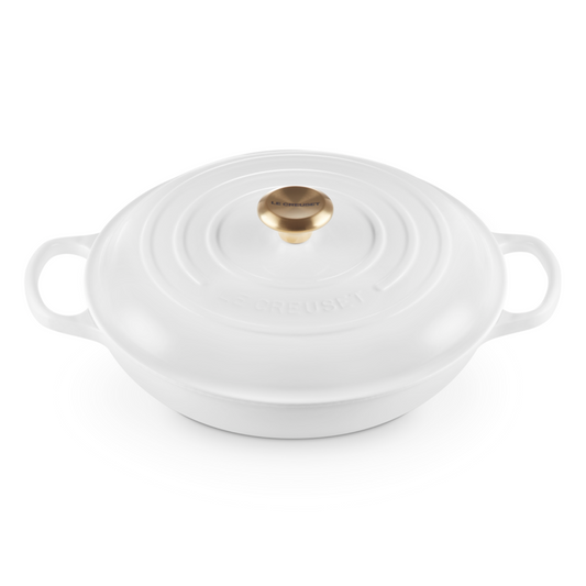 Кастрюля LE CREUSET Кастрюля чугунная круглая Ø26см / 5,3л матовая черная