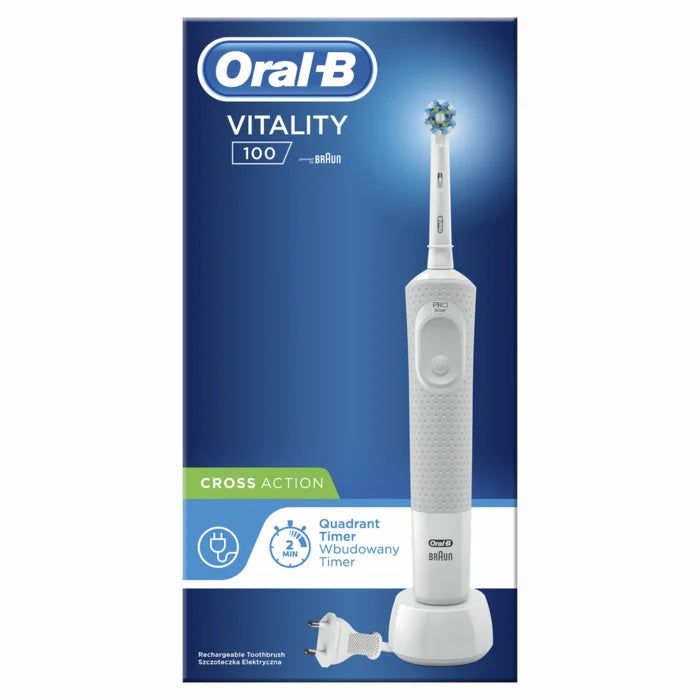 Electric toothbrush BRAUN D 100.413.1 White