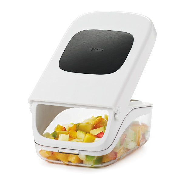 Vegetable chopper OXO Vegetable Chopper with Easy-Pour Opening