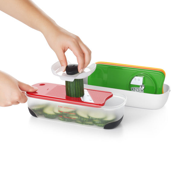 Vegetable chopper OXO Spiralize, Grate &amp; Slice Set