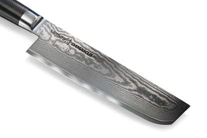 Нож кухонный SAMURA DAMASCUS Nakiri 6.6"/167 мм