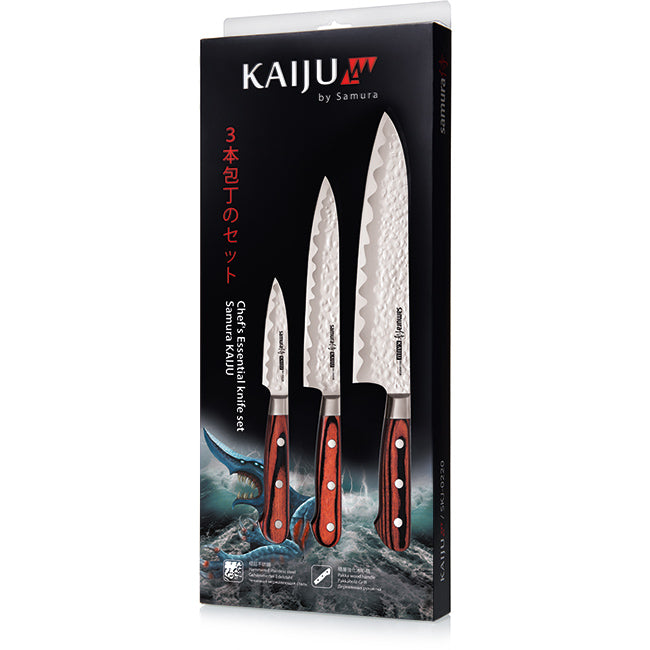 Nažu komplekts SAMURA KAIJU Set of 3 kitchen  knives SKJ-0220B